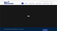 Desktop Screenshot of ihlasgayrimenkul.com