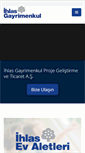 Mobile Screenshot of ihlasgayrimenkul.com